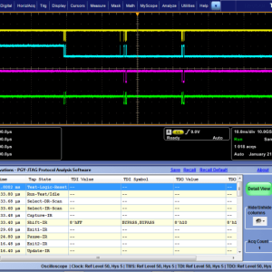 JTAG IEEE 1149.1 JTAG Protocol Decode Software