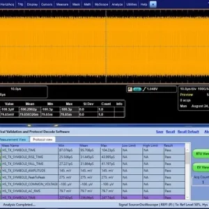 STEPg1 Electrical Validation and Protocol Decode Software