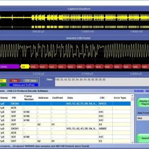 USB 2.0 Protocol Decode Software