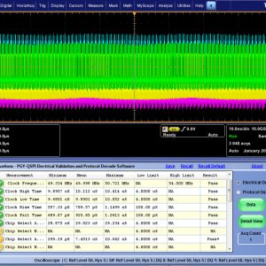 QSPI Electrical Validation and Protocol Decode Software
